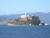 Alcatraz en vue à bord du bateau!